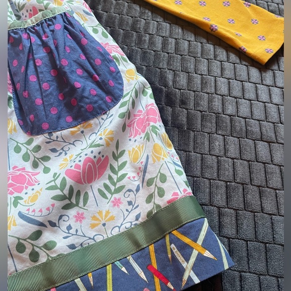 Matilda Jane Gold Star Long-Sleeved Dress.  Excellent condition.  Size 8. - Picture 2 of 8